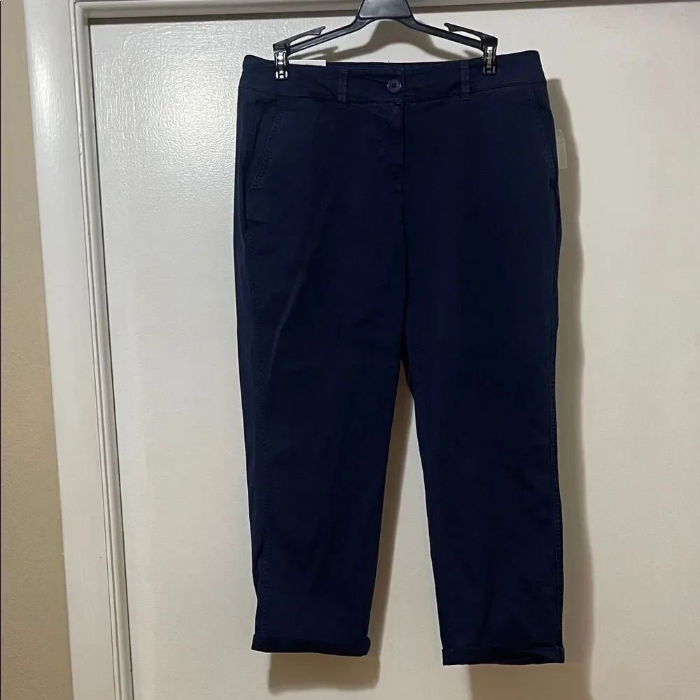 Crown & Ivy Deep Blue Trousers size 6NWT